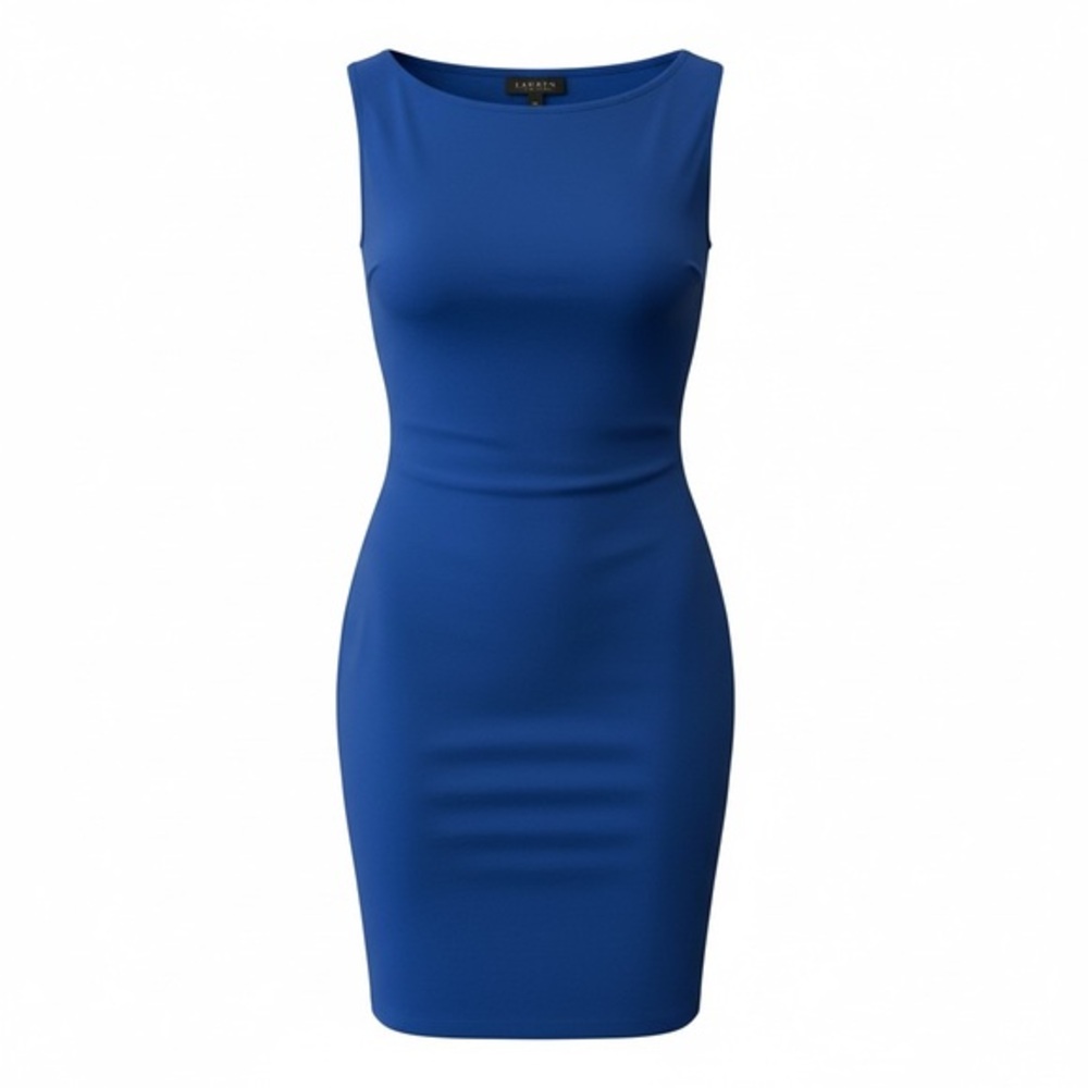 Express Royal Blue Midi Dress